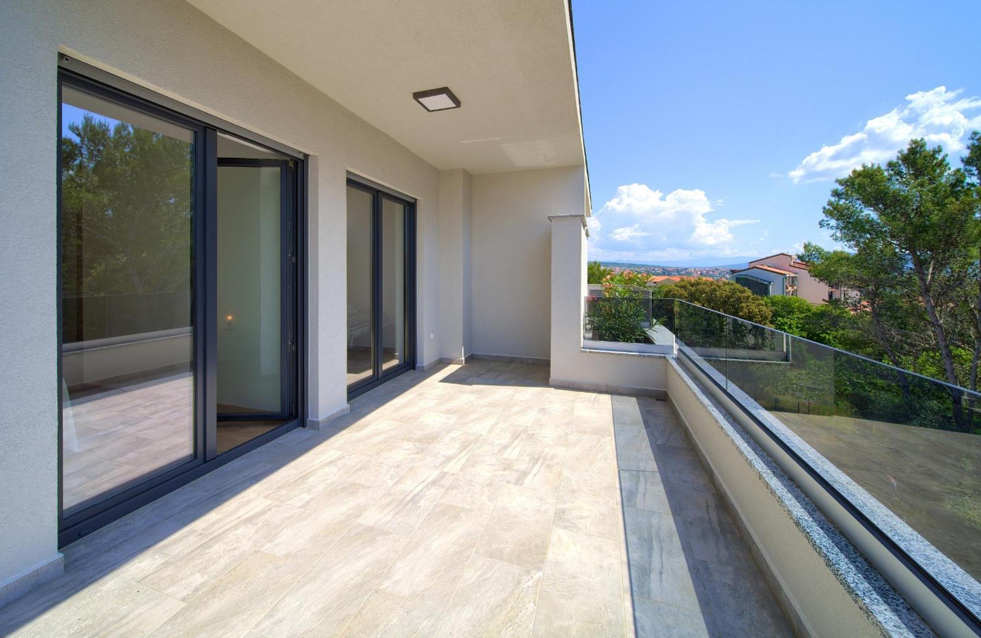 Apartments Paola & Karla With Pool คิร์ก ห้อง รูปภาพ